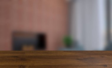 Oturma odası kırmızı tuğla duvarları yapılır. Kapitone furnitur