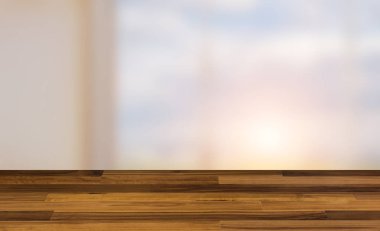 Yaz arka plan üzerinde boş bir ofiste kabine monte