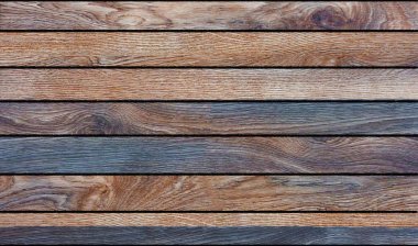 Hafif ahşap arkaplan yüzeyinde eski doğal desenler var. 