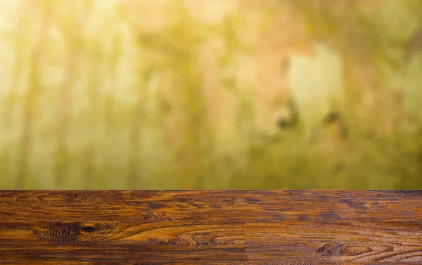 Mesa de madera en blanco. Suelos. Textura de una pintura vieja sobre una madera — Foto de Stock