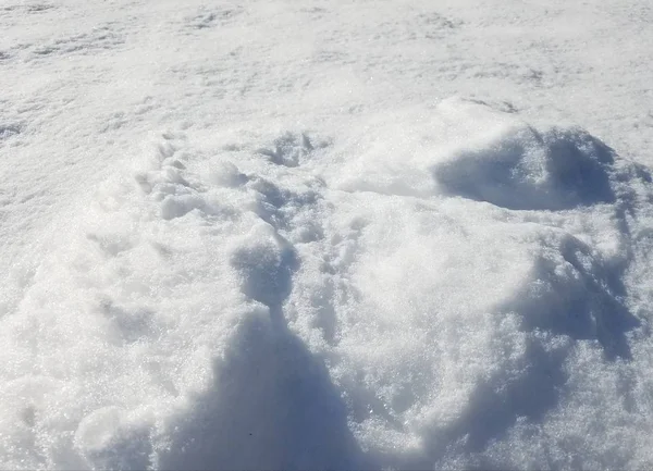 雪の質感の背景を閉じます — ストック写真