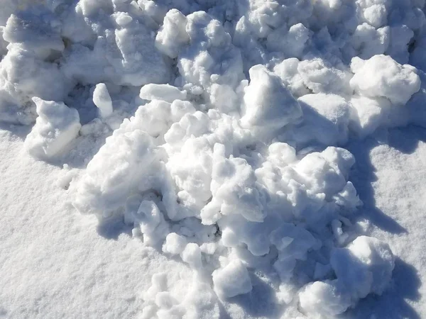 雪の質感の背景を閉じます — ストック写真