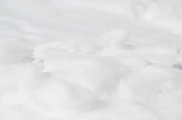 Closeup Fundo Textura Neve — Fotografia de Stock
