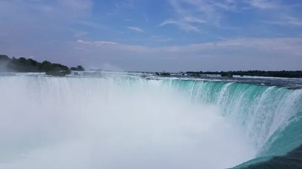 Närbild Niagarafallen — Stockfoto