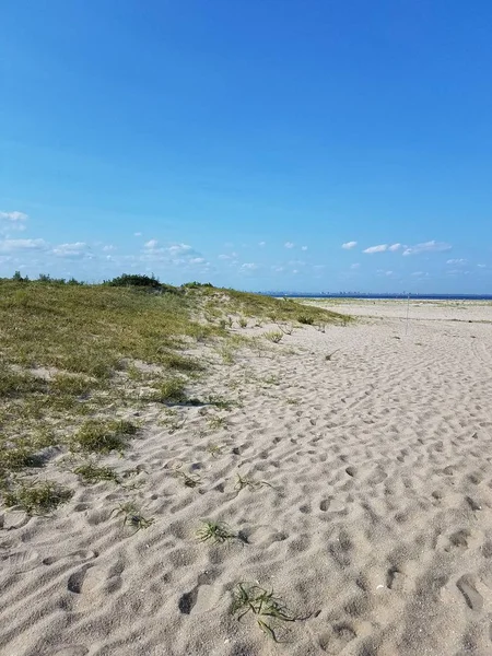 Beach Sand Dunes Path Sea — Stock Photo, Image
