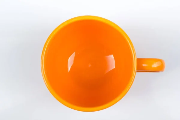 Tasse Kaffee Auf Weißem Hintergrund — Stockfoto