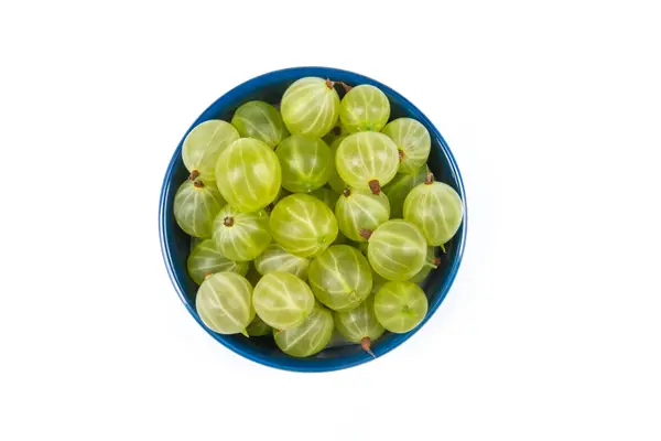 Verschiedene Sommerfrische Beeren Einer Schüssel Antioxidantien Entgiftungskost Bio Früchte Ansicht — Stockfoto