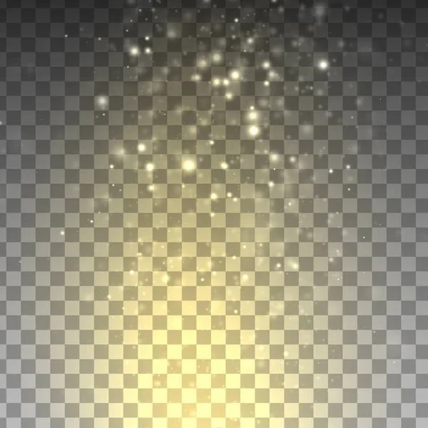 Glitter licht effecten — Stockvector
