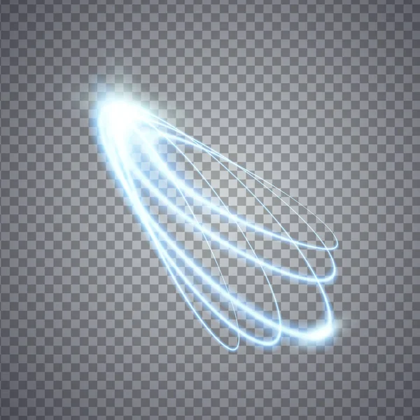 Magic circles light effects — Stock Vector