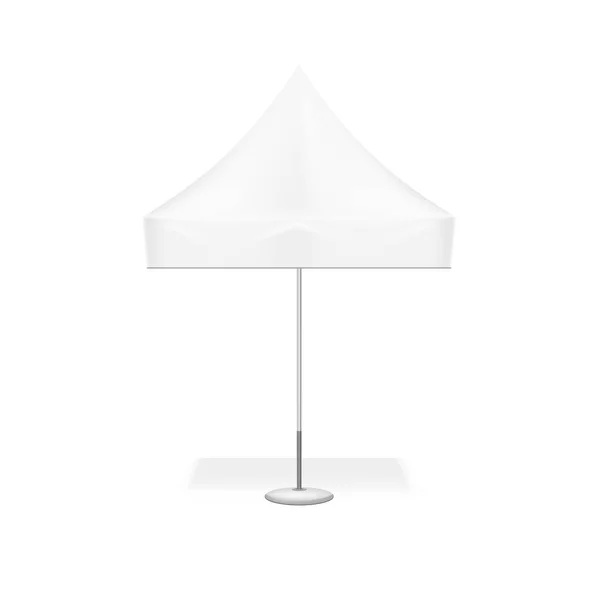 Parasol jardin blanc — Image vectorielle