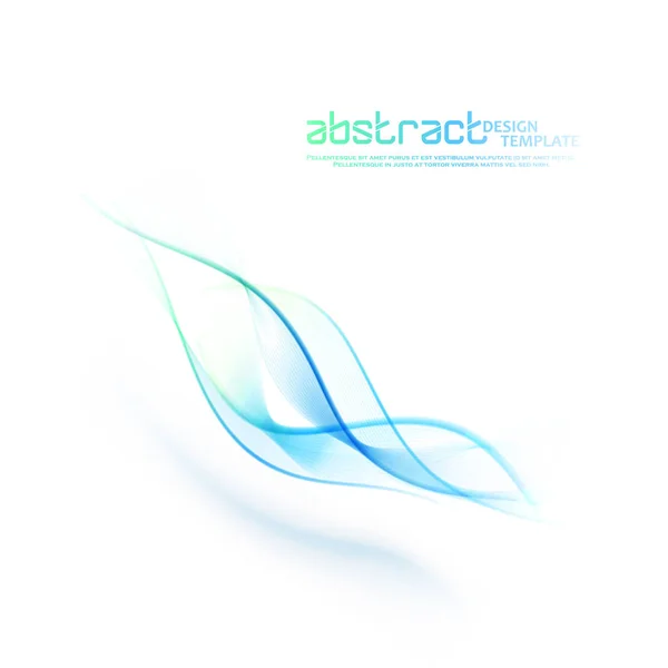 Abstract wavy background — Stock Vector