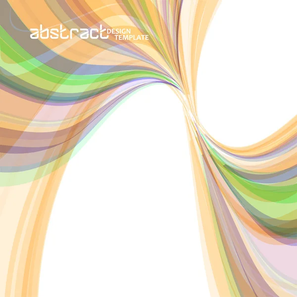 Abstract wavy background — Stock Vector