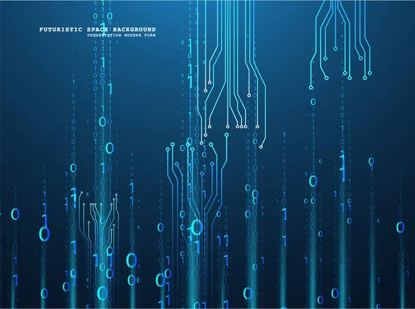 Antecedentes Tecnologia Abstrata Big Data Para Tecnologia Futura Pesquisa Dados — Vetor de Stock