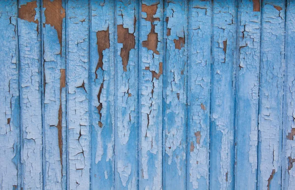 Eski bir mavi ahşap duvar dokusu