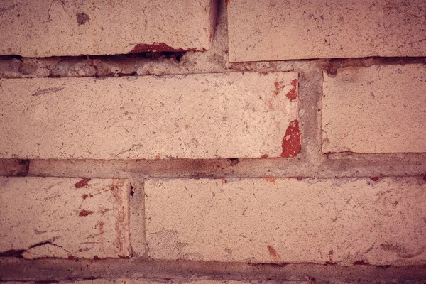 Texture of a light brick wall