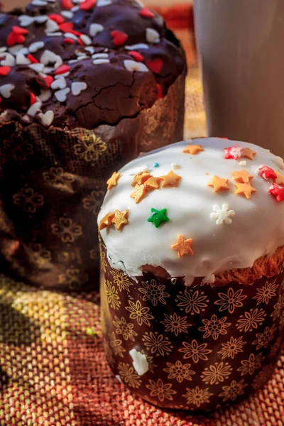 Osterkuchen Orthodoxe Feiertage Ostern Backen Und Essen — Stockfoto