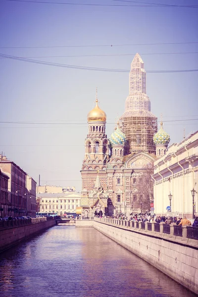 Spas Blood Petersburg Russia April 2018 — Stock Photo, Image