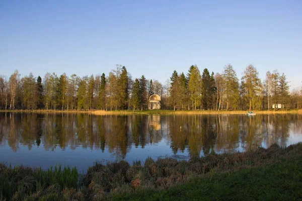 Může Ticho Klidný Večer Parku — Stock fotografie