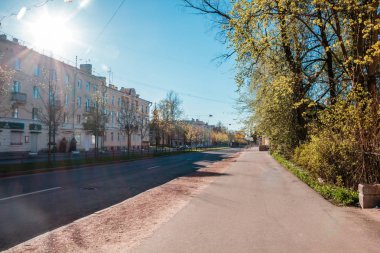 Şehrin Puşkin sokaklarında. Mayıs 2018
