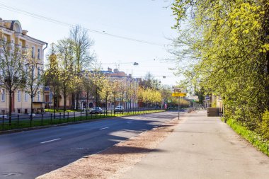 Şehrin Puşkin sokaklarında. Mayıs 2018