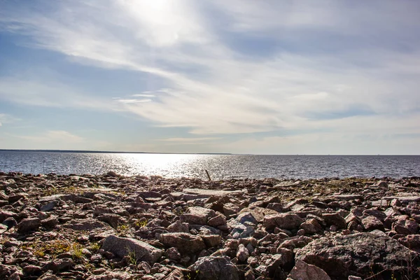 Golfo Finlândia Luz Sol — Fotografia de Stock