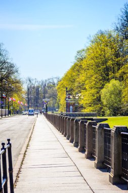 Şehrin Puşkin sokaklarında. Mayıs 2018