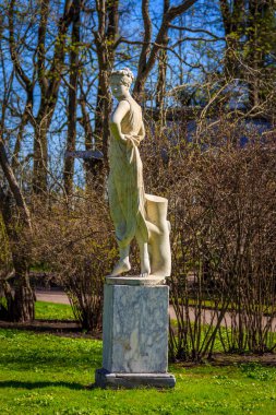 Catherine parkta Rus heykelleri