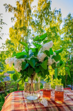 Gün - buz çay sonundaki ferahlatıcı yaz içeceği