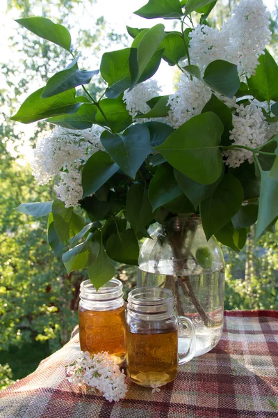 Gün - buz çay sonundaki ferahlatıcı yaz içeceği