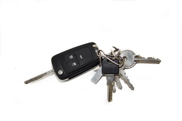 A demet-in anahtar taşı üstünde beyaz bir arka plan