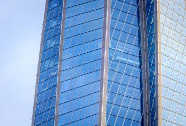 Windows mavi iş merkezi. Büyük iş merkezi. Windows binanın. Mavi pencere