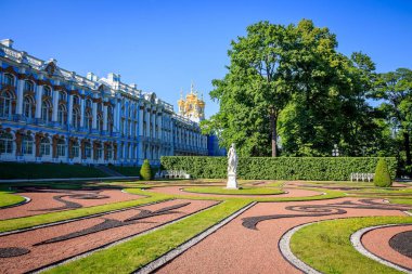 Puşkin tapınakta altın kubbeleri. 2018, Rusya, Leningrad Region, St. Petersburg olabilir