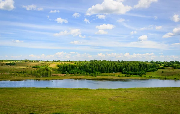 Russian Field Spaces Pskov Izborsk — Stock Photo, Image