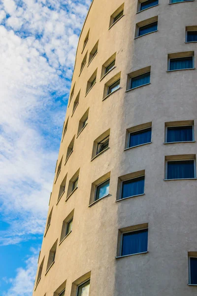 Ventanas Del Hotel Crowne Plaza San Petersburgo Junio 2018 Hotel — Foto de Stock