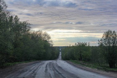 Boş Mart manzara görünümü