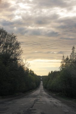 Boş Mart manzara görünümü