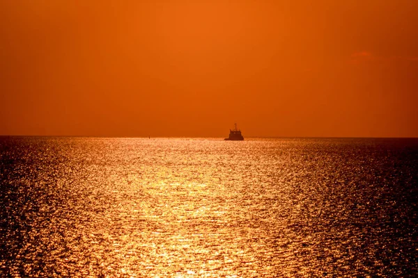 Summer Evening Sunset Sea — Stock Photo, Image