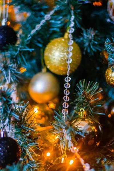 Detalhes Tradicionais Decoração Natal — Fotografia de Stock