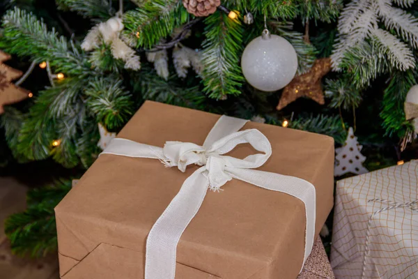 Detalhes Tradicionais Decoração Natal — Fotografia de Stock