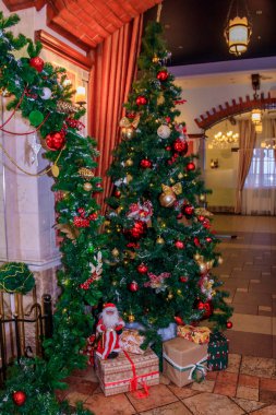 Geleneksel Noel dekorasyon ayrıntıları