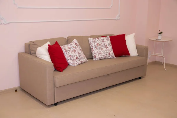 Interior Mewah Yang Indah Dengan Sofa — Stok Foto