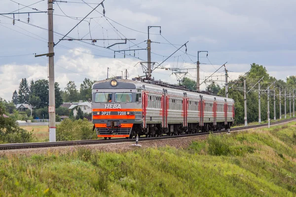 Depósito Locomotoras Vapor Locomotoras Eléctricas Vías Férreas Los Trenes Eléctricos — Foto de Stock