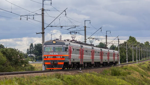 Депо Паровозов Электровозов Железнодорожных Путях Электропоезда Депо — стоковое фото