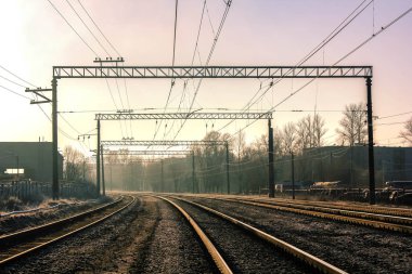 Boş Rus Demiryolları görünümü
