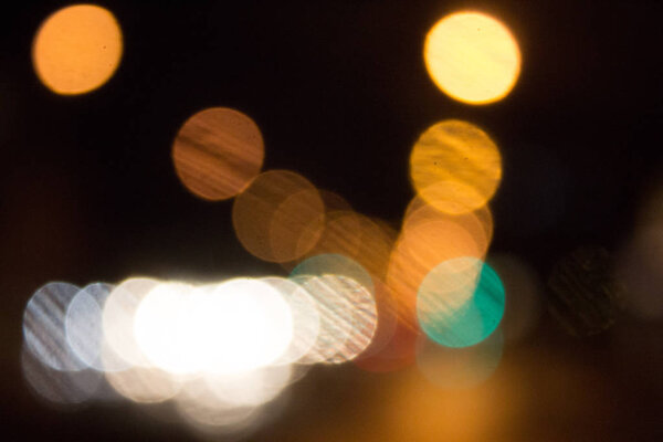 Abstract defocused lights background