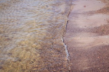 Gündüz, boş kum sahil