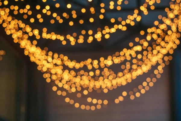 Desfocado Natal Luzes Fundo Bokeh Das Luzes Natal Antecedentes Natal — Fotografia de Stock