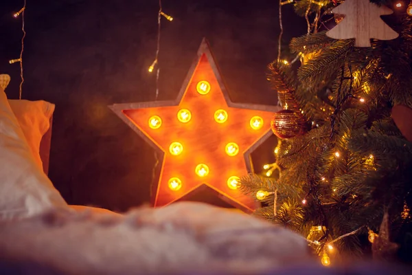 Geleneksel Noel Dekorasyon Ayrıntıları — Stok fotoğraf