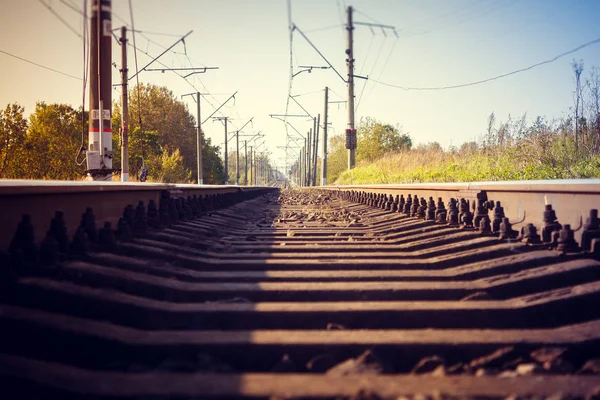 Estación Tren Rusa Verano — Foto de Stock