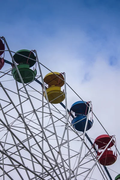 Grande Roue Sur Fond Ciel — Photo